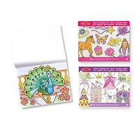 Melissa & Doug Pack de 3 Libros gigantes para colorear - animales, hadas y princesas, Juegos creativos, Libro de actividades, Juegos creativos, Pasatiempos para niñas y niños de 3 4 5 6 7 años