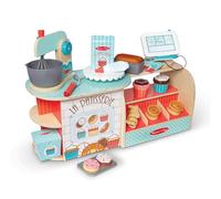 Melissa & Doug Pastelería La Patisserie de madera con 39 piezas y accesorios, Juguete de madera Montessori, Juego creativo de imitación, Comida de madera, Regalo para niños o niñas de 3 4 5 6 7 8 años