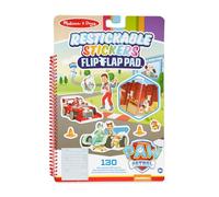 Melissa & Doug | Adhesivos reutilizables | Paw Patrol | Patrulla Canina | Classic missions | Estimula la imaginación y creatividad | Regalo fantástico para niñas y niños