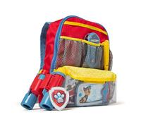 Melissa & Doug Paw Patrol Mochila de rescate con herramientas y accesorios, Patrulla Canina mochila para juegos creativos, para niñas y niños de 3-7 años
