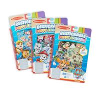 Melissa & Doug | Paw Patrol | Patrulla Canina | Pegatinas hinchables y reutilizables | Juego de 3 | Escenas para rellenar