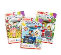 Melissa & Doug | Paw Patrol | Patrulla Canina | Water Wow| Juego de 3 | Escenas para colorear con agua