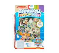 Melissa & Doug Paw Patrol Pegatinas Esponjosas Reutilizables - La Selva (28 Pegatinas Reutilizables)