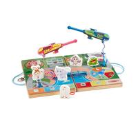 Melissa & Doug PAW Patrol Tablero de madera, Juego creativo de espiar, buscar y rescatar con accesorios, Juguete de madera, Patrulla canina, Juguetes de desarollo, Regalo para niños y niñas de 3+ años