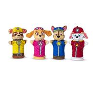 Melissa & Doug PAW Patrol Títeres de Mano, Marionetas para niños con personajes de Patrulla Canina, Juguete creativo, Skye, Marshall, Chase, Rubble, Regalo para niños y niñas de 3 4 5 6 7 años
