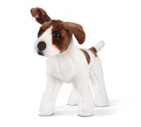 Melissa & Doug Peluche Jack Russel Terrier, Perro de Tamaño Realista, Perro de Peluche Suave y Adorable, Regalo para Niños y Niñas de 3, 4, 5, 6, 7 Años