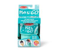 MELISSA & DOUG Play To Go Ice Cream Play Set de juguete, 1 EA