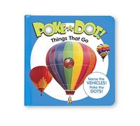 Melissa & Doug Poke-a-Dot Things That Go Libros de Actividades 3+ Regalo para niño o niña