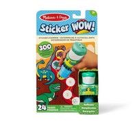 Melissa & Doug Sticker Wow!™ - Estampador de Pegatinas y Cuaderno de Actividades de 24 páginas, 300 Pegatinas, Juguete de Manualidades para la manipulación, Personaje Coleccionable - Dinosaurio