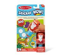 Melissa & Doug - Sticker Wow! Estampador Pegatinas Infantiles con Forma de Tigre: 24 Páginas de Actividades y 300 Stickers Infantiles - Manualidades Niños - Regalo Niño 3 años + - Certificados FSC