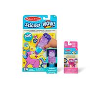 Melissa & Doug Sticker Wow! - Paquete de Unicornio Brillante (Sello con Libro + Paquete de Recambio de Cosas favoritas)
