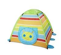 Melissa & Doug - Tienda de campaña con Tema del gusanito amigable, Bug Tent (16698)