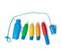 MELISSA & DOUG - WATER WOW! Pack de Bolígrafos de Agua con Punta Intercambiable, Magic Water para Pintar con Agua - 6074504 - Pinturas para Niños sin Ensuciar, Manualidades Niños, Regalo Niño 3 años +