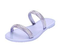 melissa Glitz II AD, Sandalias Planas Mujer, Lila, 40 EU