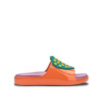 Melissa Mini Cloud Slide + FABULA INF, Sandalias Planas, Naranja, 34 EU