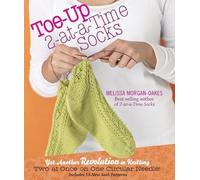 Melissa Morgan-Oakes Toe-up 2-at-a-Time Socks (Tapa dura) (Importación USA)