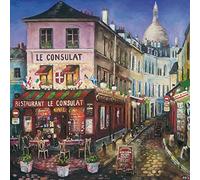 Melissa Sturgeon "Le Consulat, Paris Lienzo (40 x 40 cm, Multicolor