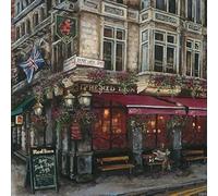 Melissa Sturgeon ''The Red Lion, Westminster Lienzo Impresiones, Multicolor 40 x 40 cm