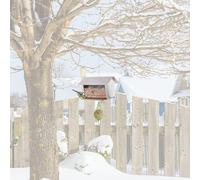 MeLiTec Acero Inox. Casa Alimentación Pájaros VH08 Del Pájaro Colgado Anguloso