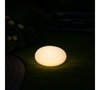 MeLiTec Solar-Gartenlampe Con Rgb-Farbwechsel, Lámpara de Jardín Energía Solar