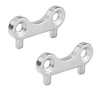 Melitt 2 Piezas Llave de Tapón de Gas de Acero Inoxidable Gas Tanque de Combustible Herramienta de Relleno Accesorios de de