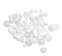 Melitt 58 piezas de engranajes Plásticos Blancos para RC