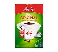 Melitta, 100 Filtres à Café, Taille 1x4, Pour Cafetière à Filtre, Original, Blanc
