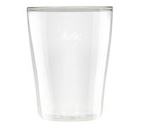 Melitta 4006508212903 Vasos Doble Medianos, 0.2 litros, Vidrio, Transparente (6761117)