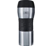 Melitta Taza Térmica 350ml, Doble Pared, Conserva Bebidas Frías y Calientes, Acero Inoxidable, Gris, 0.35 litros