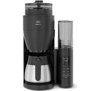 Melitta AromaFresh Therm Pro Cafetera de Goteo con Molinillo 8 Tazas Negra