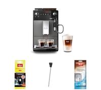 Melitta Avanza Pack - Melitta Avanza (F270-100) Cafetera Superautomática + Pastillas Perfect Clean + Tubo Lanzador de Leche + Filtro Pro Aqua