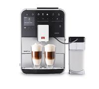 Cafetera Automática Espresso Melitta 1,8L 15 bar doble surtidor pantalla TFT plata