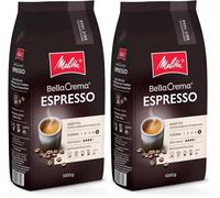 Melitta BellaCrema Espresso - Café Marrón (Paquete de 2)