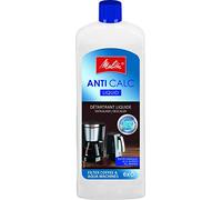Melitta 192618 Descalcificador Liquido Anti Calc para Cafeteras de Goteo y Hervidores Eléctricos, 2 usos, 250 ml, Plástico, Blanco