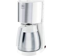Melitta Enjoy II Therm 1017-07, Cafetera de Goteo, Jarra Térmica, Selector de Aroma, 1000 W, Blanco