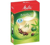 Melitta Filtros de café 1x4 Bambú - 80 filtros (6508160884)