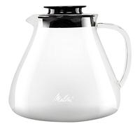 Melitta Jarra de cristal, Para preparación manual de café con portafiltros Pour Over, Asa antiquemaduras, 1L, Transparente