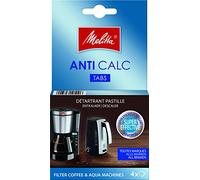 Melitta - Juego de 4 pastillas antical para cafeteras