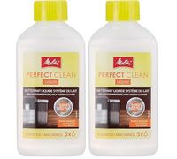 Melitta Limpiador Perfect Clean - Limpiador líquido para sistema de leche de cafeteras súperautomáticas, producto de limpieza eficiente e higiénico que elimina restos de leche y bacterias, 250 ml