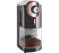 Melitta, Molinillo de café Molino, 1019-01, Molinillo de café eléctrico, Disco de molienda plano, Negro/rojo