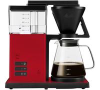 Melitta One - Cafetera de filtro con jarra de cristal, superficies de acero | Temperatura de preparación de 92 a 96 °C y hasta 10 años de garantía a largo plazo, para hasta 10 tazas de café