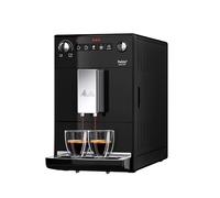Melitta Purista F230-102 - Cafetera superautomática compacta con molinillo silencioso, máquina de café con sistema de extracción de aroma, intensidad del café regulable y limpieza automática, negro