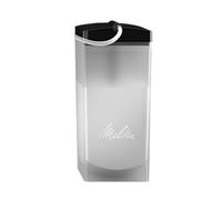 Melitta Depósito de leche para cafeteras automáticas CI, color blanco transparente, 1 litro, completo