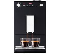 Melitta Solo E950-101, Cafetera Superautomática con Molinillo, 15 Bares, Café en Grano para Espresso, Limpieza Automática, Personalizable, Negro