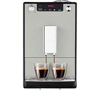 Melitta, Solo E950-877, Cafetera Superautomática con Molinillo, 15 Bares, Café en Grano para Espresso, Limpieza Automática, Personalizable, Sandy Grey