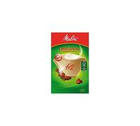 Melitta Bolsas de filtro 1 x 2/80 marrón natural, 80 unidades