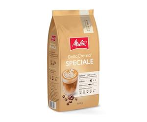 Melitta toda granos de café, 100% Arabica, grosor 2, Bella Crema Speciale | Perfecto para especialidades de leche, tostado medio, adecuado para máquinas automáticas