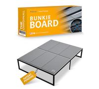 Meliusly Bunkie Board resistente de 10 mm, tamaño Queen (76 x 80 pulgadas), diseño de tablero de cama de perfil bajo pendiente de patente, transpirable, minimiza el ruido, resistente a la humedad