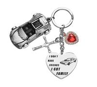 Melix Home Fast Furious Collection Llavero de coche, regalos para adolescentes, niñas, hijas, mujeres, decoraciones de cumpleaños, regalo