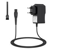 Meliya para 15V Cargador Máquina Afeitadora Eléctrica para Philips Norelco HQ8505 7000 5000 3000,Cargador Cable 1M con Cepillo de limpieza